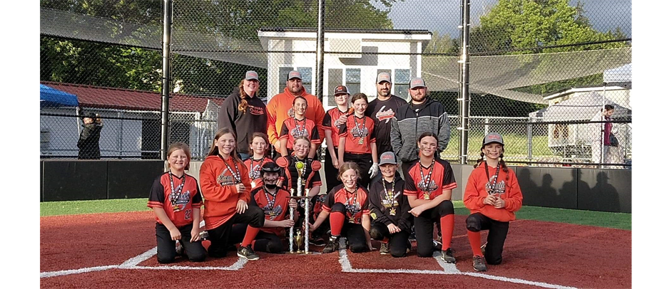 2022 Molalla 10U Softball End of Season Tournament 2nd place