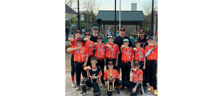 MYS Baseball Tournament Winners!